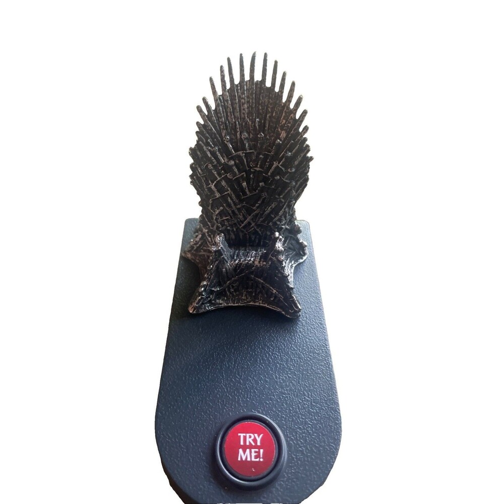 Monopoly Game of Thrones Replacement Iron Throne Musical Card Holder Stand Works